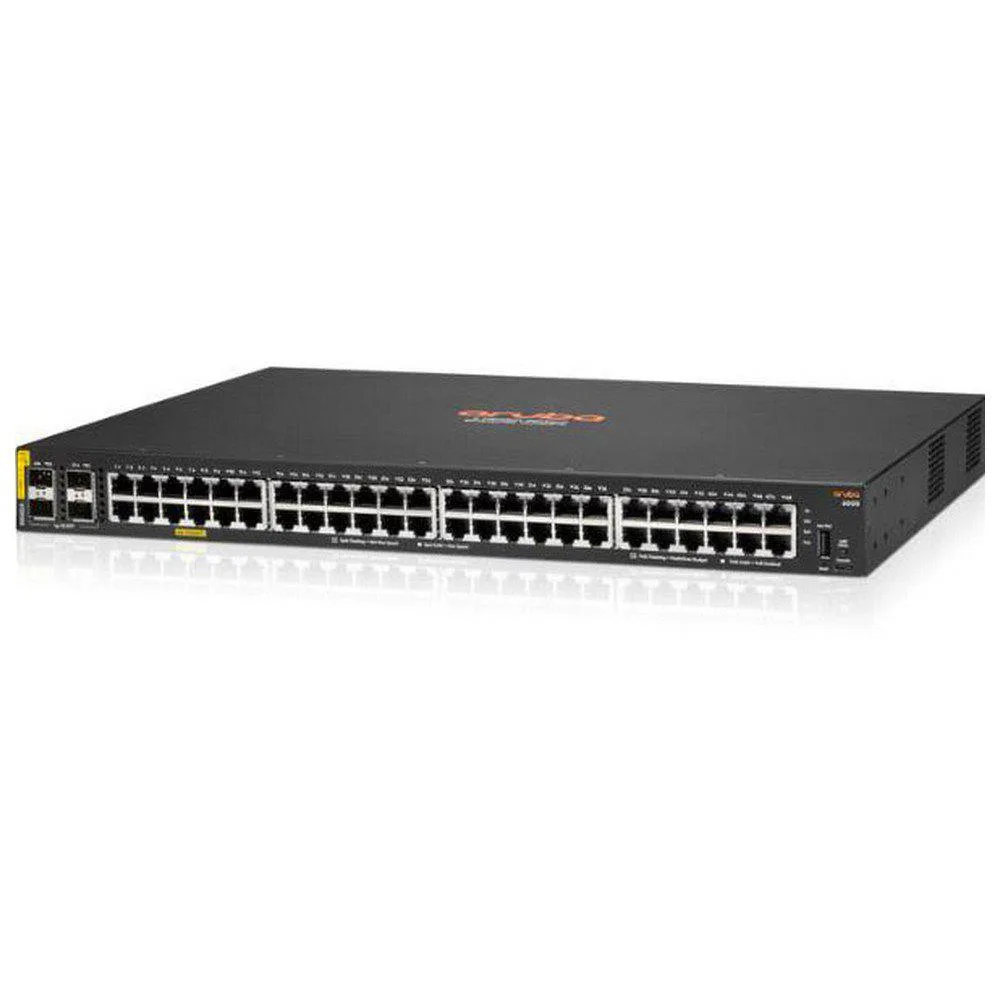 HPE Networking Instant On HPE Networking Instant On Aruba 6000 48G Class4 PoE 4SFP 370W network switch — product photo