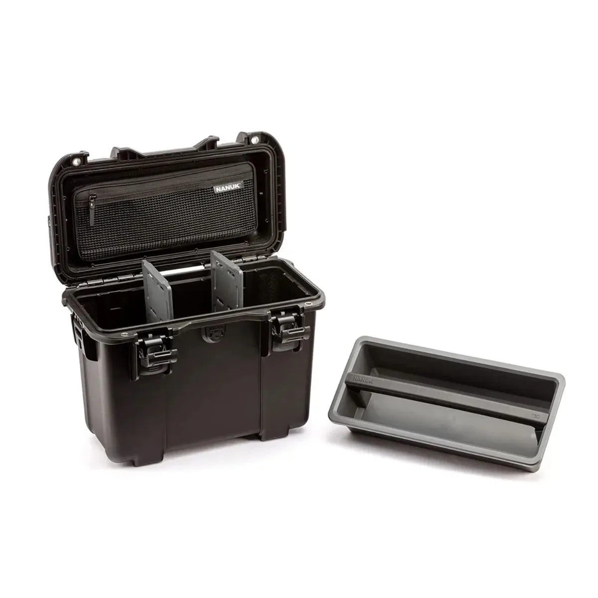 NANUK NANUK Trail 15 Eco-Friendly Waterproof Compact Gear Case, Black — product photo