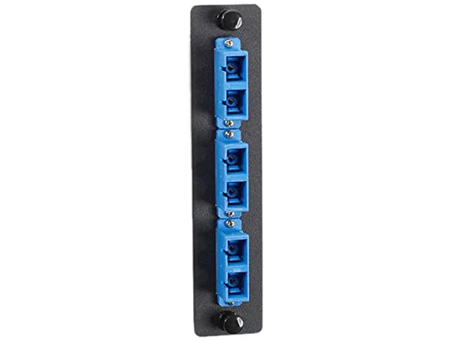 Black Box Corporation Black Box Corporation JPM451C Wired Accessory 3 Duplex SC Ports Blue — product photo
