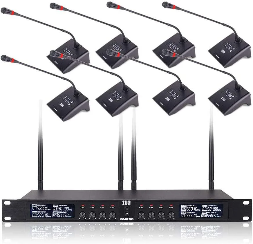 Winait Winait UHF 8-Channel Gooseneck Wireless System Frequency A — product photo