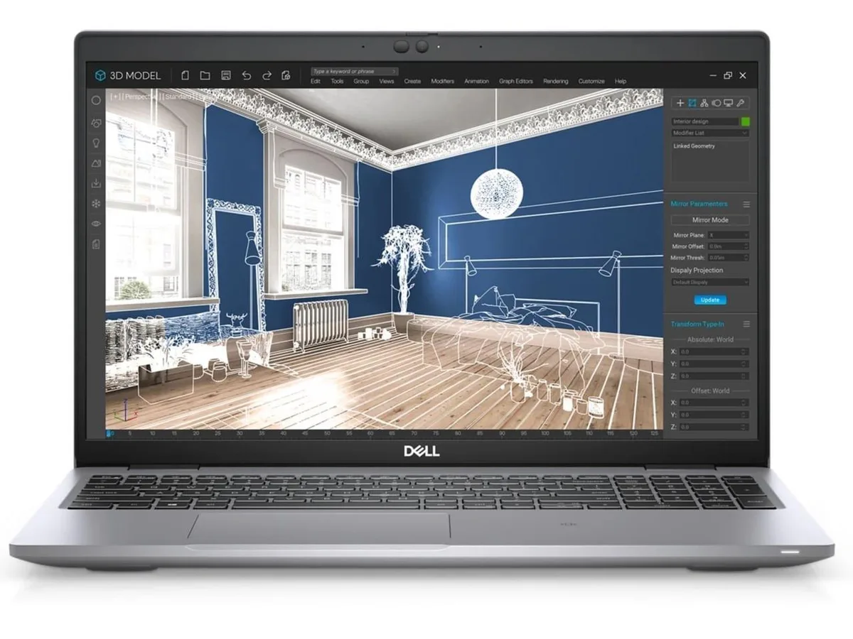 DELL DELL Precision 3560 laptop Core i7-1185G7 1TB SSD 16GB RAM T500 2GB — product photo