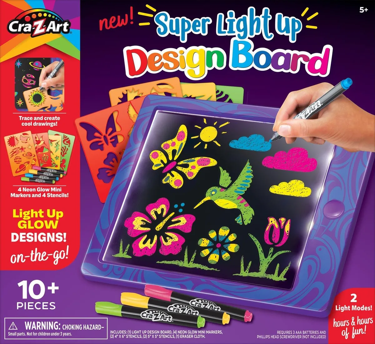 Cra-Z-Art Cra-Z-Art Super Light Up Doodle Board electronics for kid — product photo