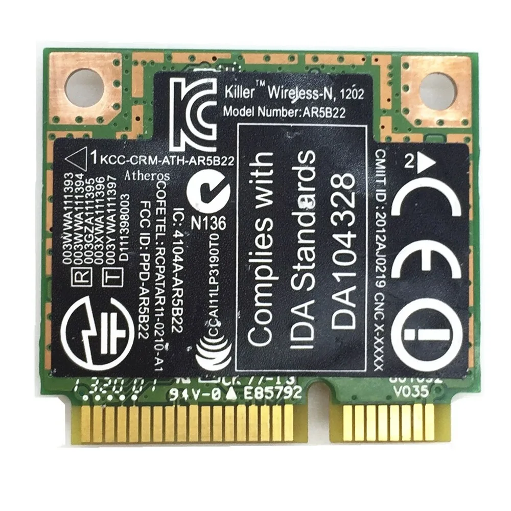 TOPLAB TOPLAB Killer N1202 AR5B22 Dual Band Wi-Fi Adapter — product photo