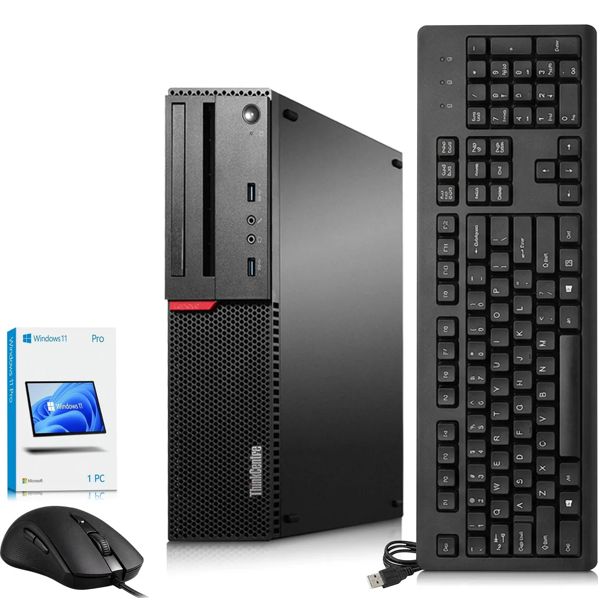 Lenovo Lenovo ThinkCentre M700 SFF i5-6500 16GB 256GB NVMe Windows 11 Pro desktop PC — product photo