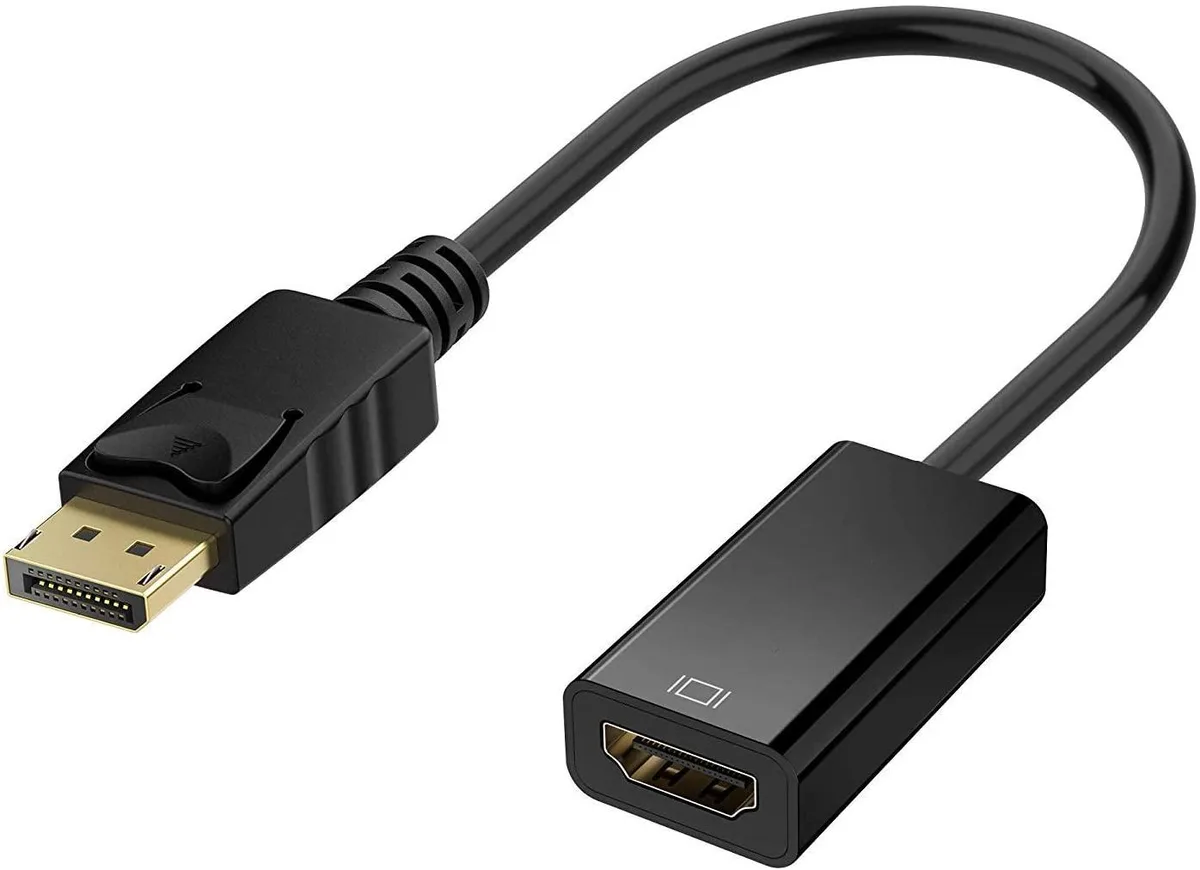 Bailink Bailink DisplayPort to HDMI adapter 1920x1080@60Hz male-female black — product photo
