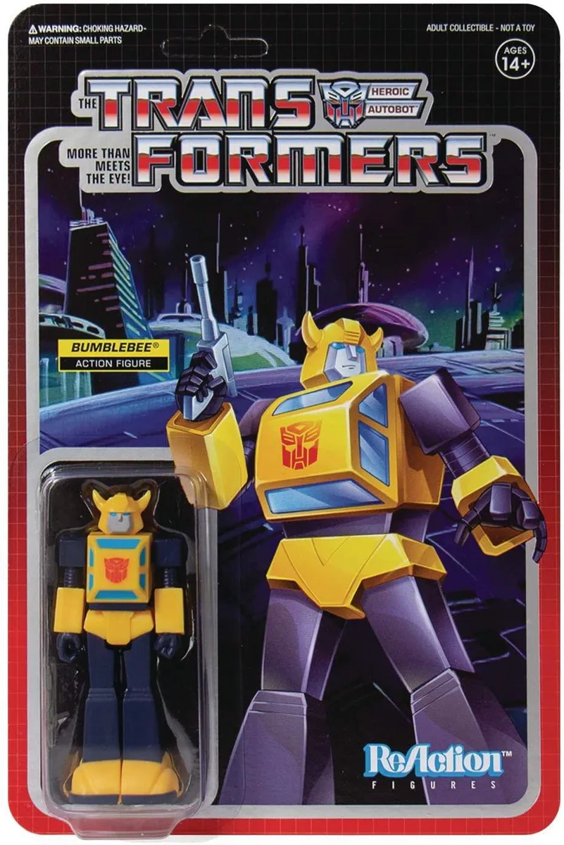 Super7 Super7 Transformers Bumblebee ReAction Figure 3.75 scale — product photo
