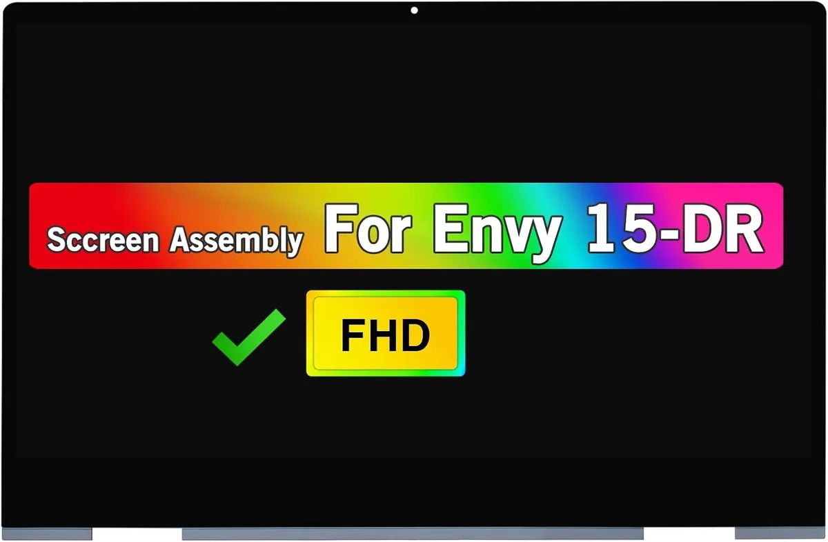 NUOLAISUN NUOLAISUN 15.6" Digitizer Assembly L53545-001 L64480-001 HP Envy X360 15M-DR 15T-DR Touch Screen 1080P — product photo