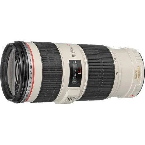 Canon Canon EF 70-200mm f/4 L IS USM camera lens — product photo