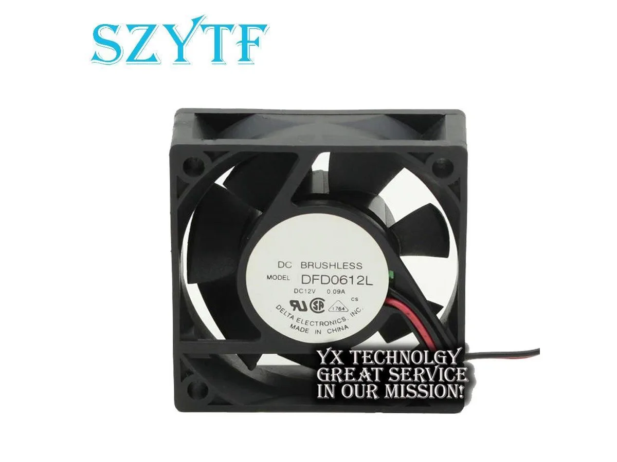 Fans Fans DFD0612L 6020 60x60x20mm 12V .09A case fan — product photo