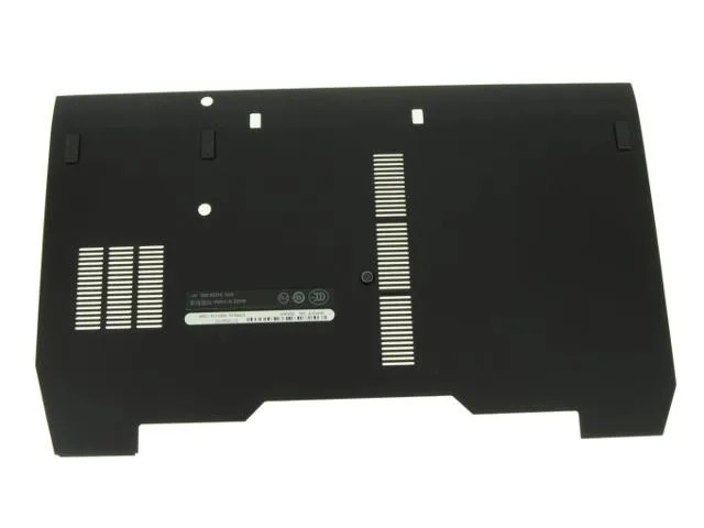 Black plastic access panel with rubber feet for Dell Latitude E6400 and Precision M2400