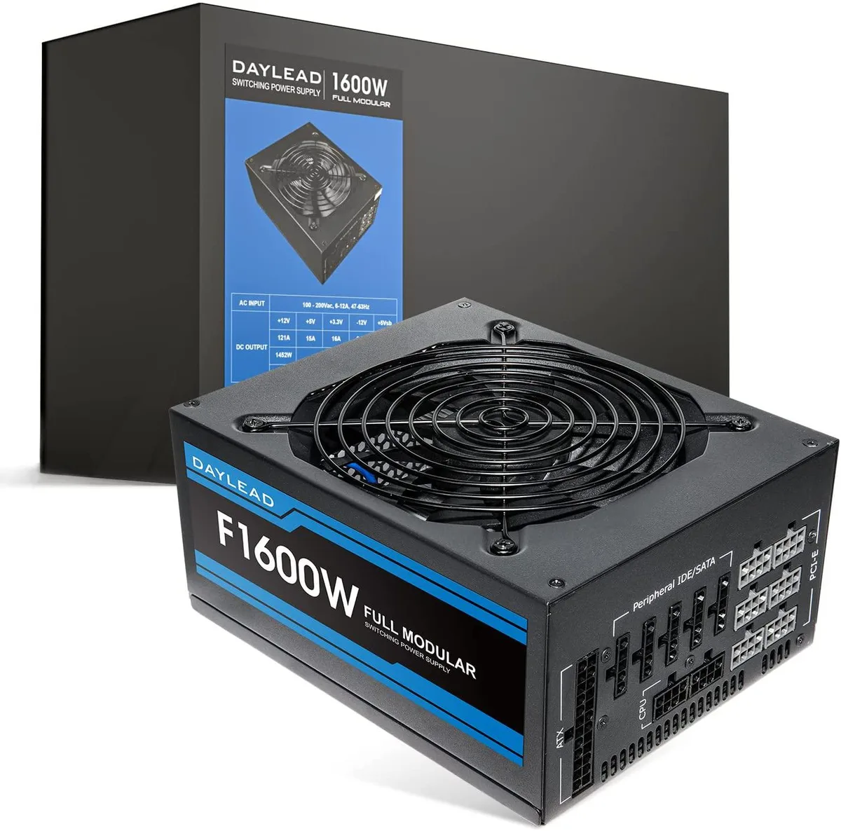 Daylead Daylead 1600W AT Power Supply Full Modular 110V — product photo