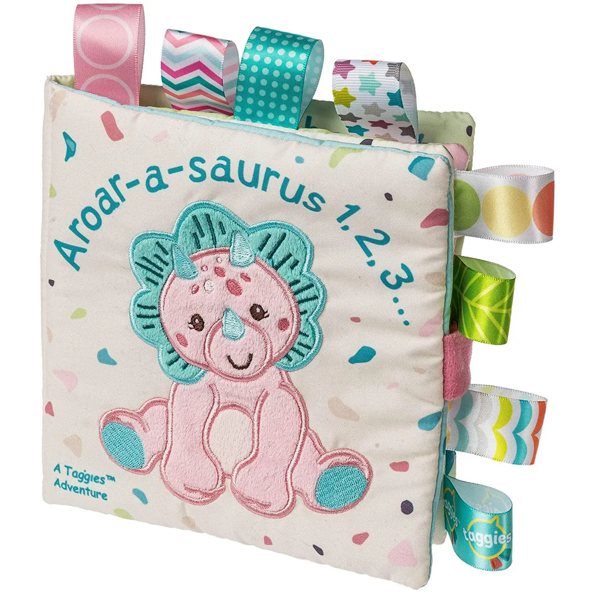 Mary Meyer Stuffed Toys Mary Meyer Stuffed Toys Aroar-a-Saurus Dino Soft Cloth Book 6 — product photo