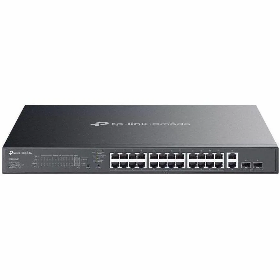 TP-Link TP-Link Omada ES228GMP 28-Port Gigabit Easy Managed Switch 24 PoE+ 384W — product photo