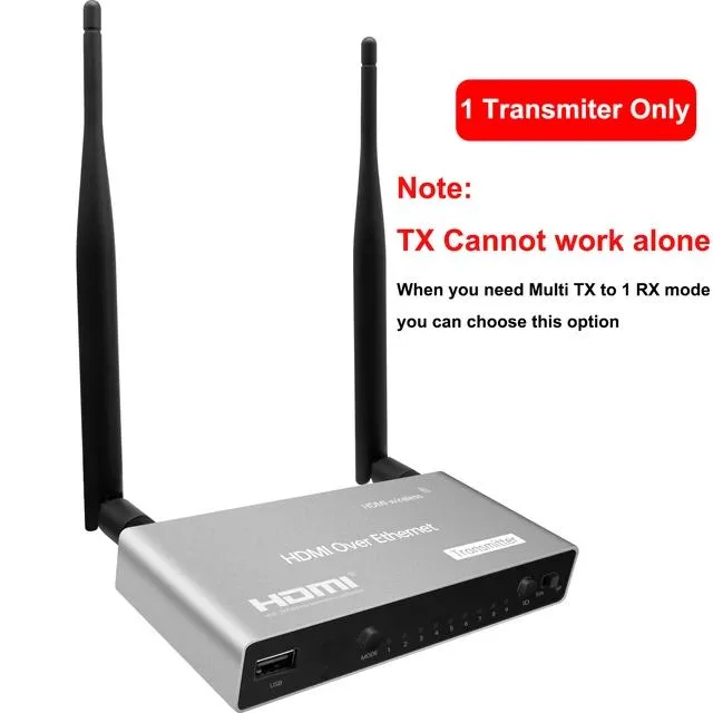 YINGHUA YINGHUA 200M Wireless HDMI KVM Extender 1080P AU Plug One TX — product photo