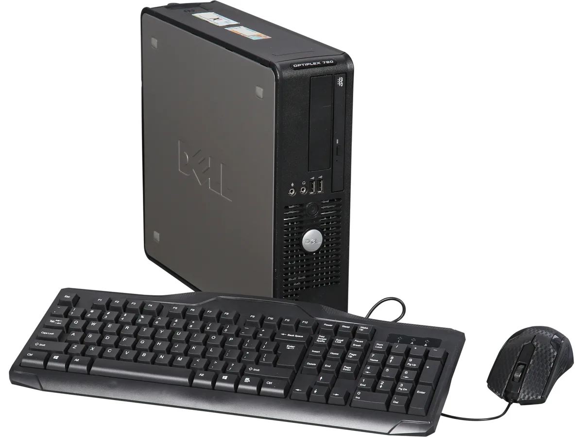 DELL DELL 780/3.0/4/250/7P64 Core 2 Duo 3.0 GHz 4 GB 250 GB HDD 10.4" desktop PC — product photo
