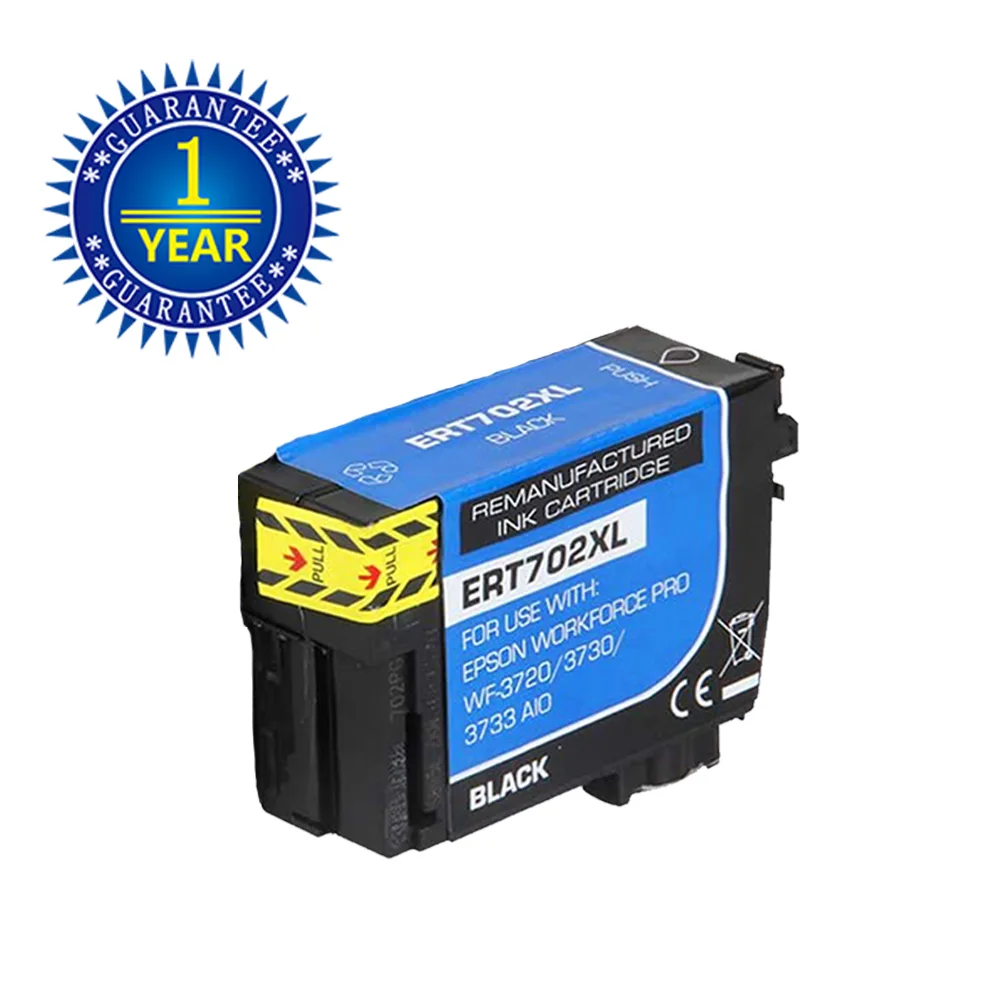 OmniTrade OmniTrade T702XL 702XL High Yield Black Ink Cartridge 1100 Pages — product photo