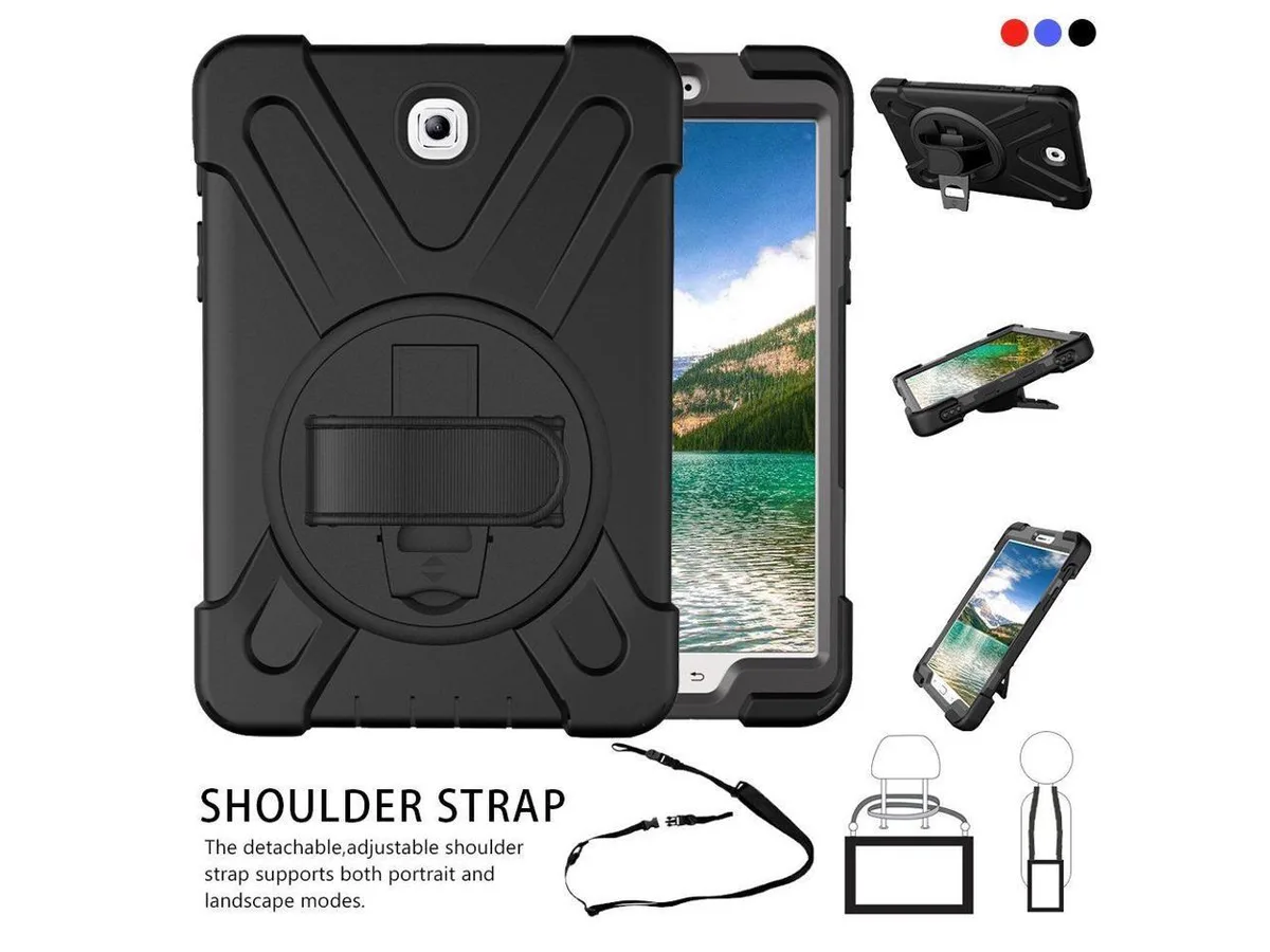 Werleo Werleo Galaxy Tab S2 9.7 Case Black Backpack T810 T813 T815 — product photo