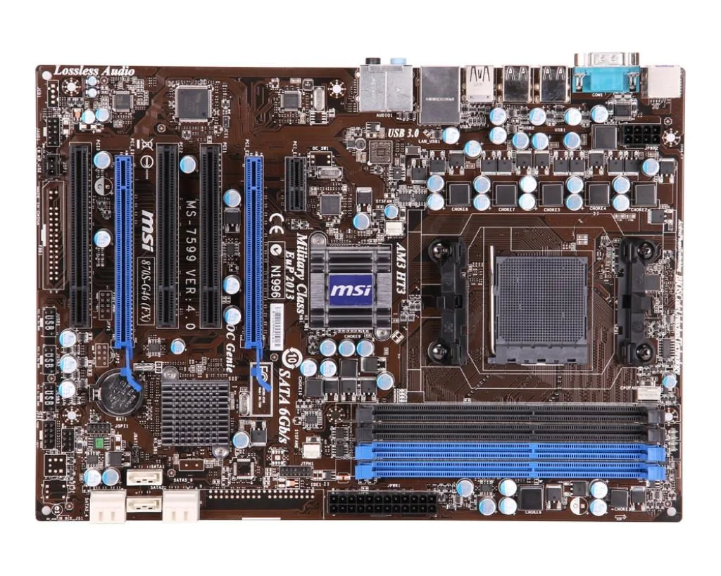 MSI MSI 870S-G46(FX) AMD 870 motherboard 32GB DDR3 AM3+ — product photo