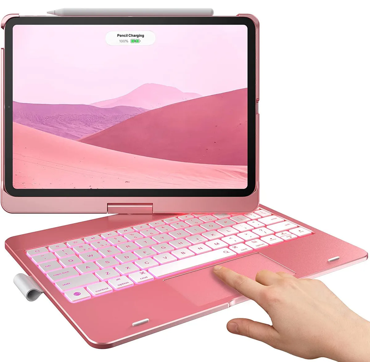 Werleo Werleo iPad 10th Gen 10.9" 2022 Keyboard Case Rose Gold — product photo