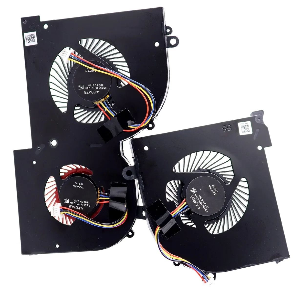 GSM Outdoors GSM Outdoors CPU GPU Cooling Fan Set 16Q2-CPU-CW 16Q2-GPU-CW 2 in 1 accessory — product photo
