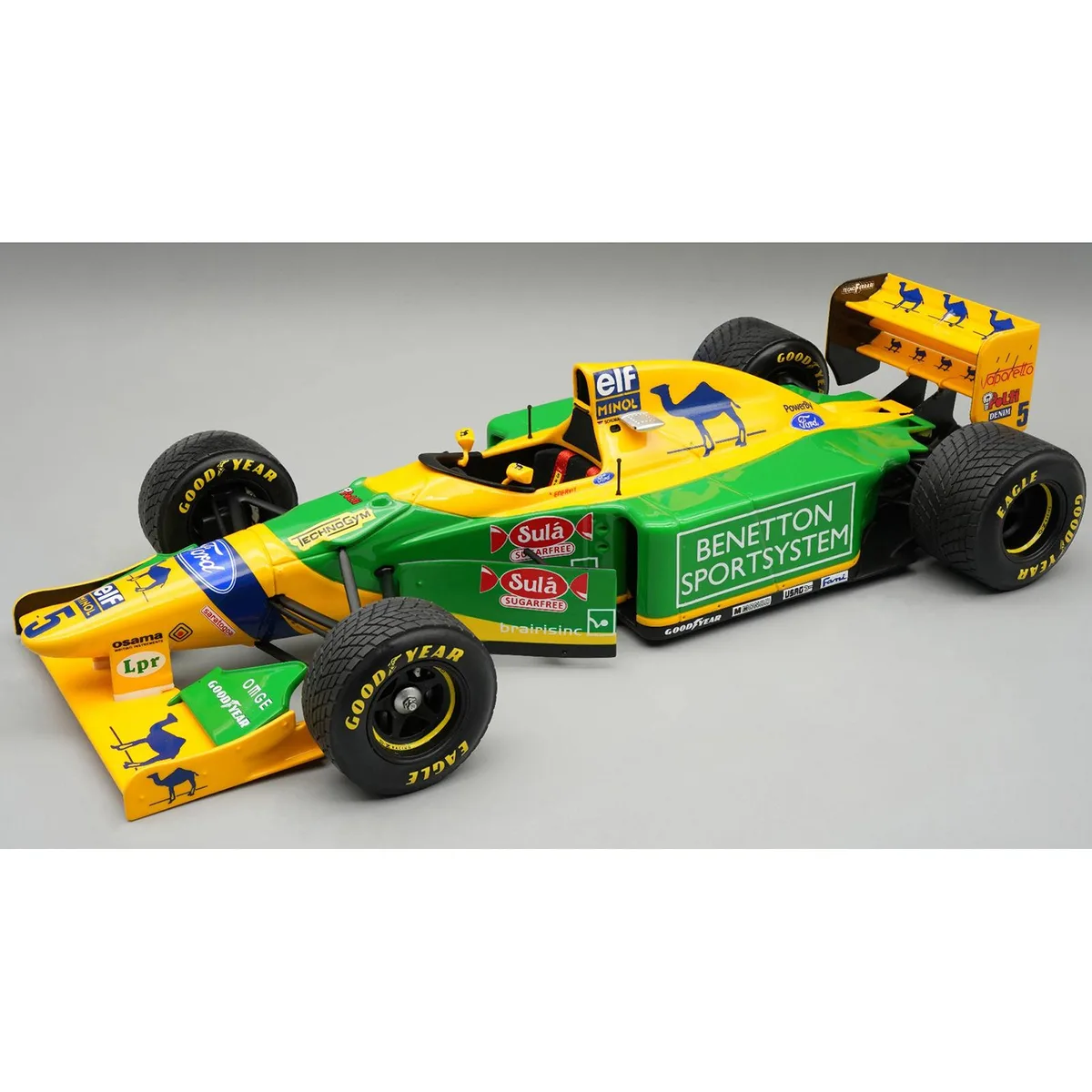 Tecnomodel Tecnomodel Benetton B193B #5 Schumacher 1993 British GP 2nd Mythos 1/18 Ltd 65 — product photo