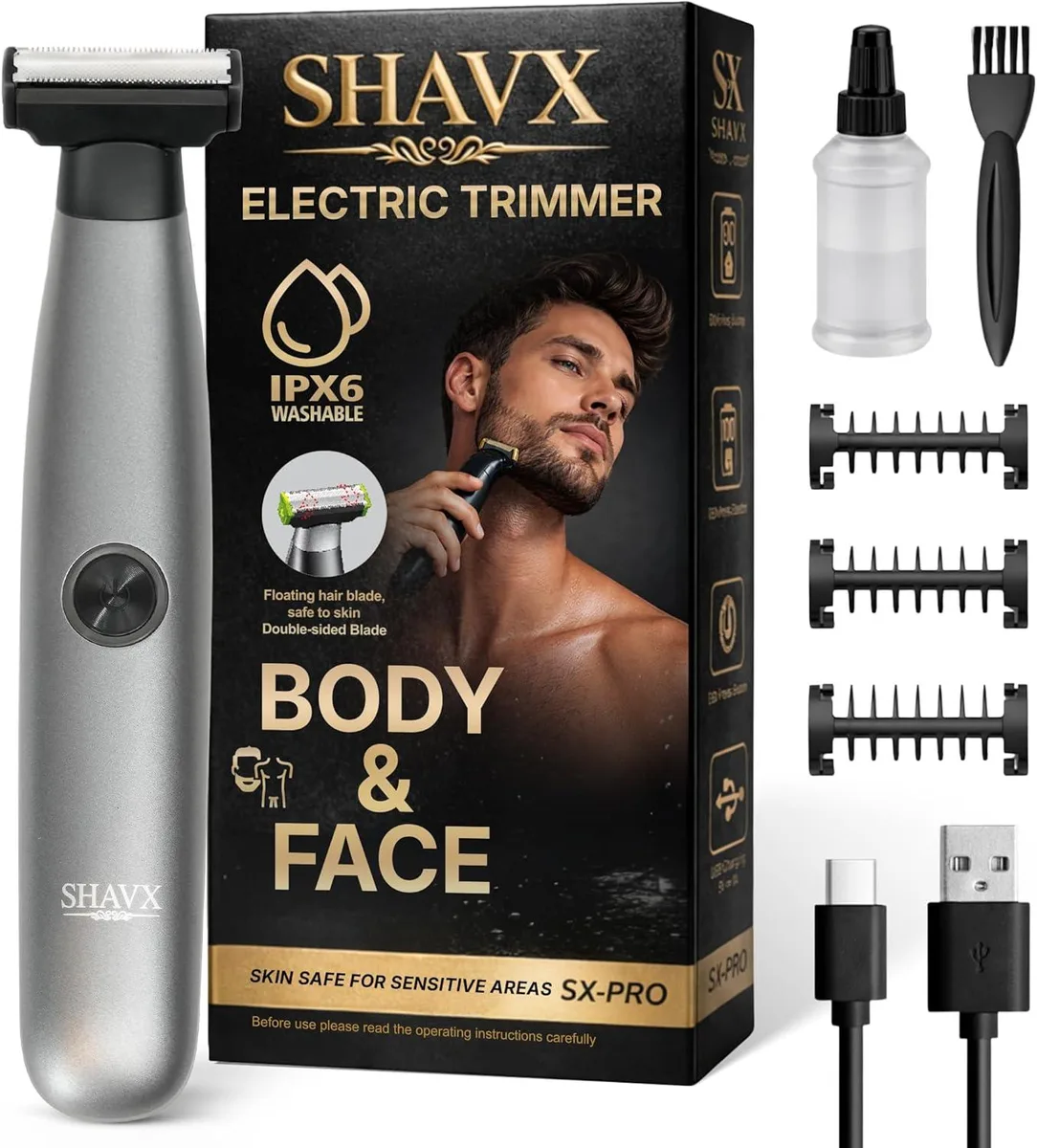 TAURKENAM TAURKENAM Groin &amp; Body Hair Trimmer Shaver — product photo