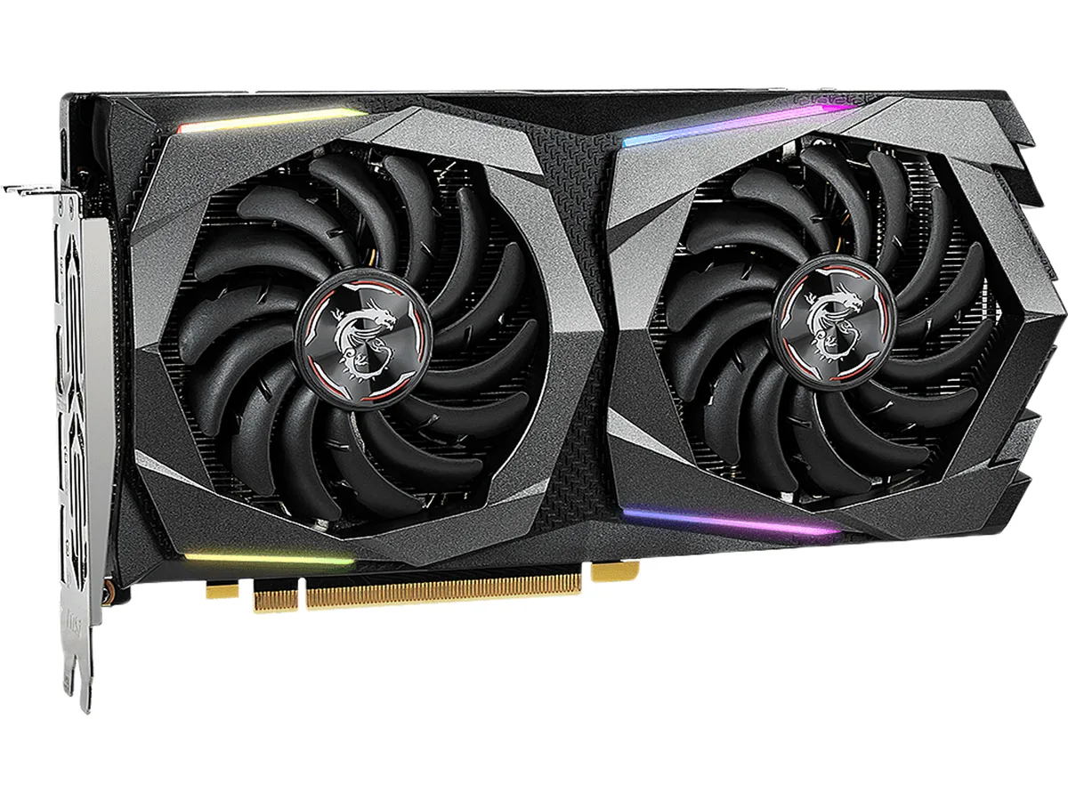 MSI MSI GTX 1660 SUPER GAMIN graphics card — product photo