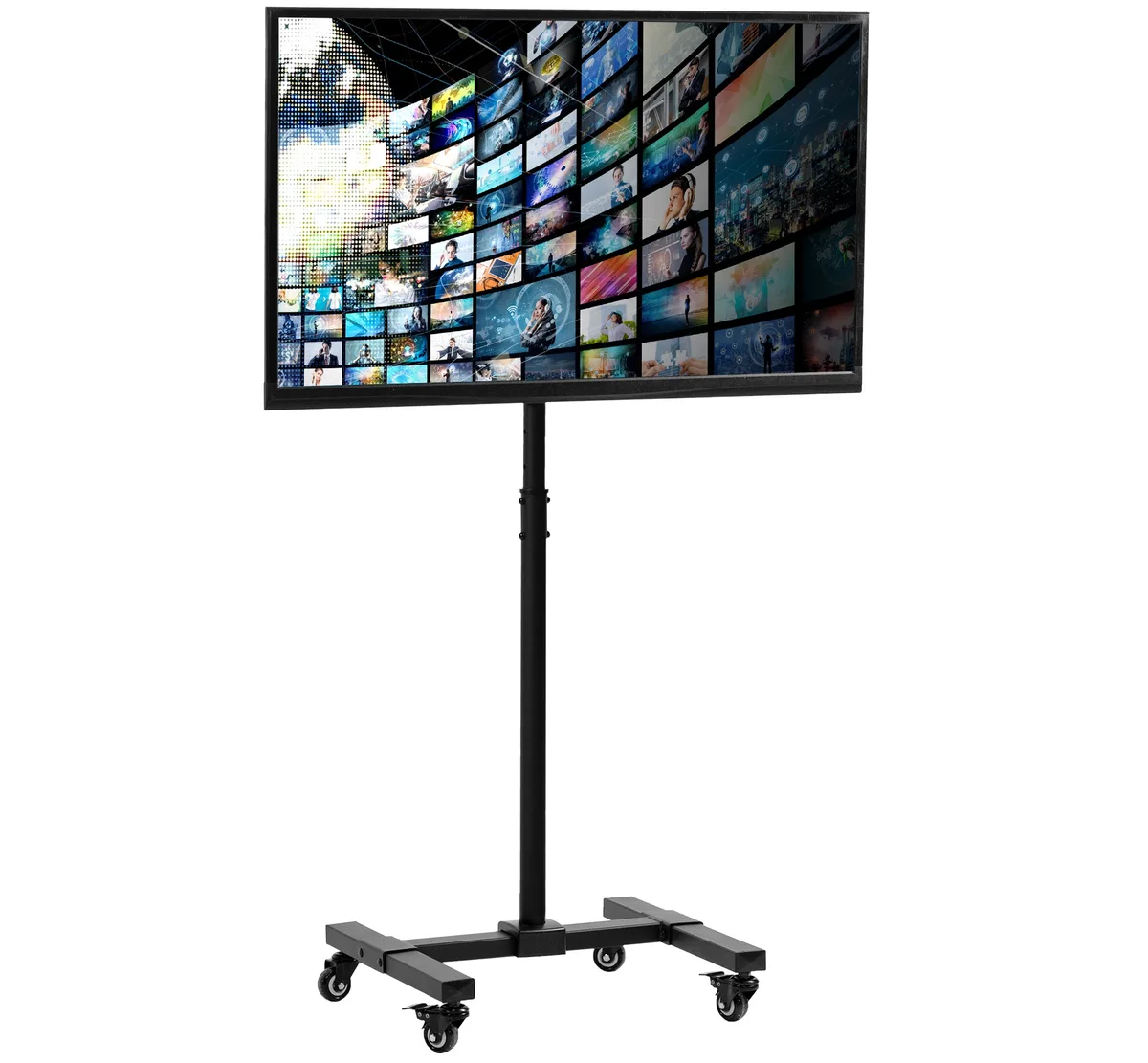 VIVO VIVO Mobile TV Floor Stand 13-50" Height Adjustable Wheels — product photo