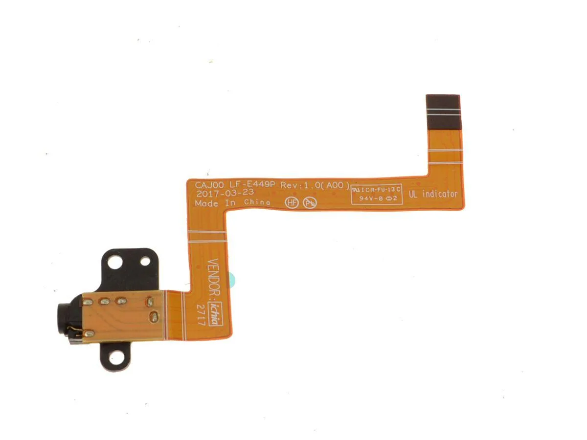 DELL DELL Latitude 7285 2-in-1 Audio IO Port Cable 3.5mm 2.5mm — product photo