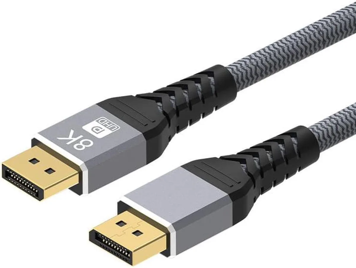 SMUGDESK SMUGDESK DisplayPort Cable 6.6FT 8K 60Hz DP 1.4 HBR3 32.4Gbps — product photo