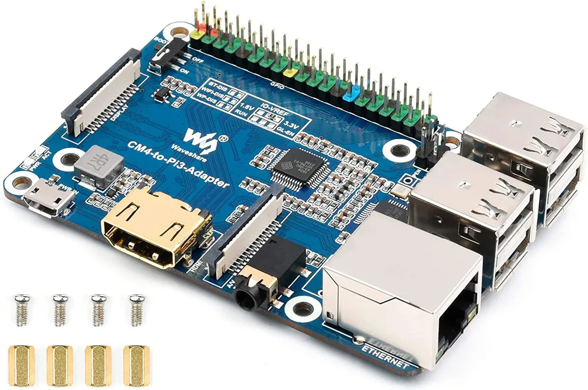 WaveShare WaveShare Compute Module 4 to Pi 3B/3B+ Adapter — product photo