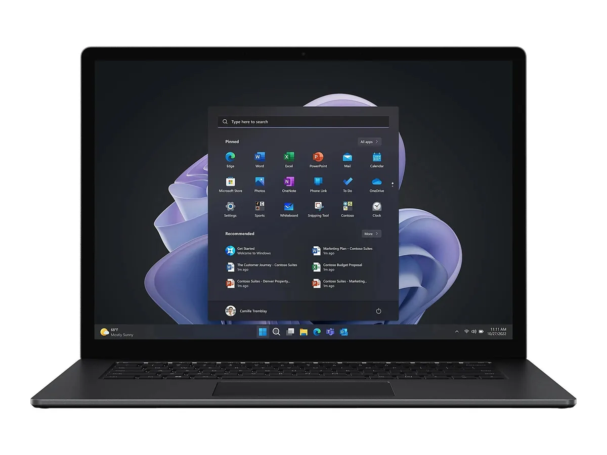 Microsoft Microsoft Surface Laptop 5 13.5" Intel Core i7-1265U 16 GB 256 GB Matte Black — product photo