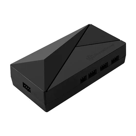 Silverstone Silverstone SST-CPL02 8-in-1 Addressable RGB Hub case accessory — product photo