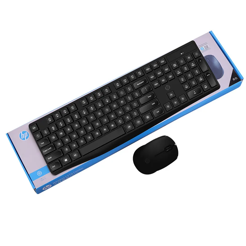 HP HP CS10 Wireless Keyboard and Mouse Combo Black 104 Keys 1200 DPI — product photo