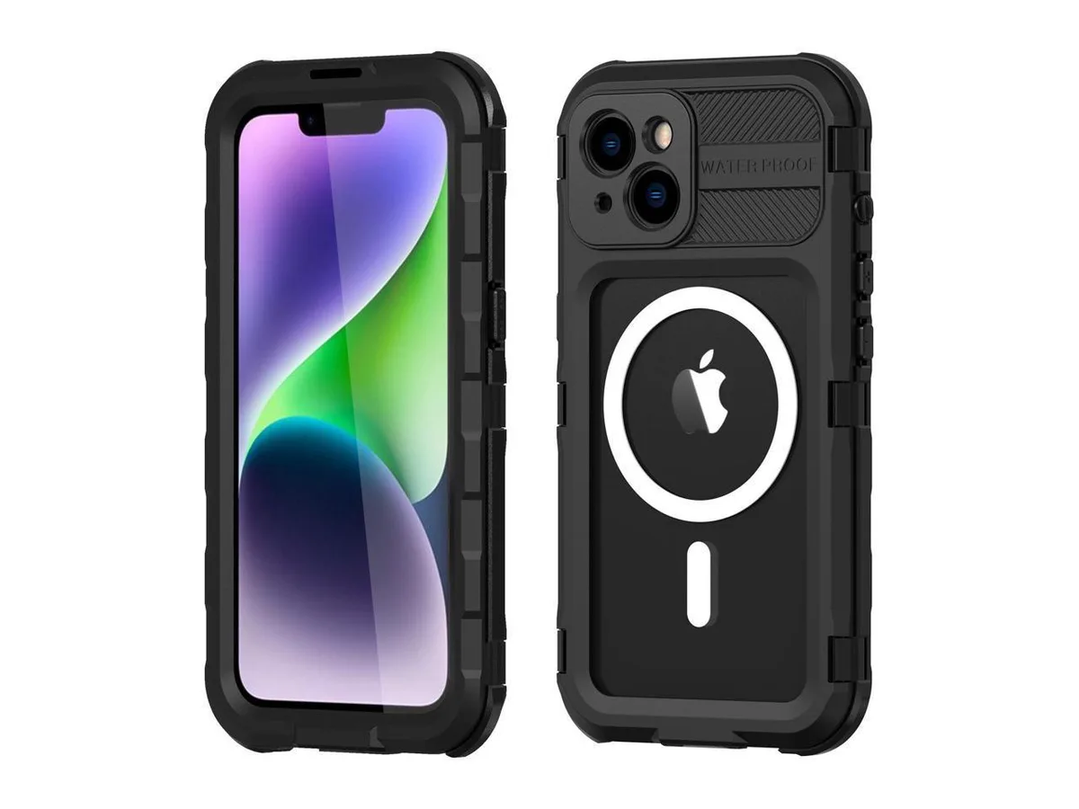 BONAEVER BONAEVER iPhone 14 6.1 inch Waterproof Case MagSafe Compatible IP68 Black — product photo