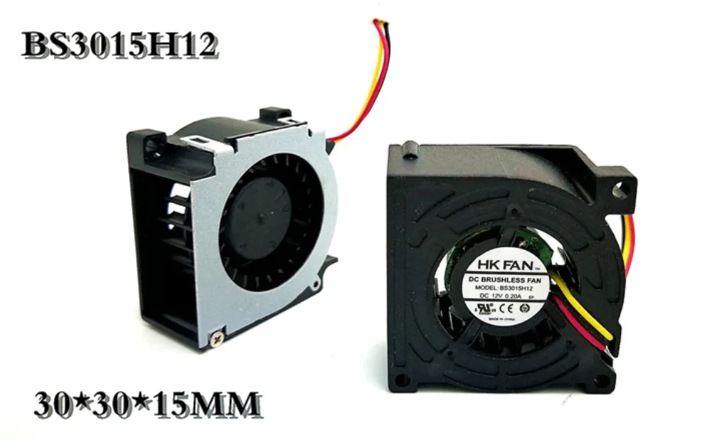 Zyvpee Zyvpee BS3015H12 30x15mm 12V .2A hydraulic blower case fan — product photo