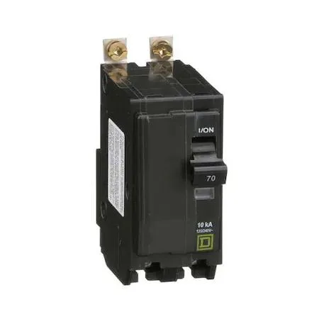 SQUARE D SQUARE D QOB270 Miniature Circuit Breaker 70A 2 Pole 120/240V AC — product photo