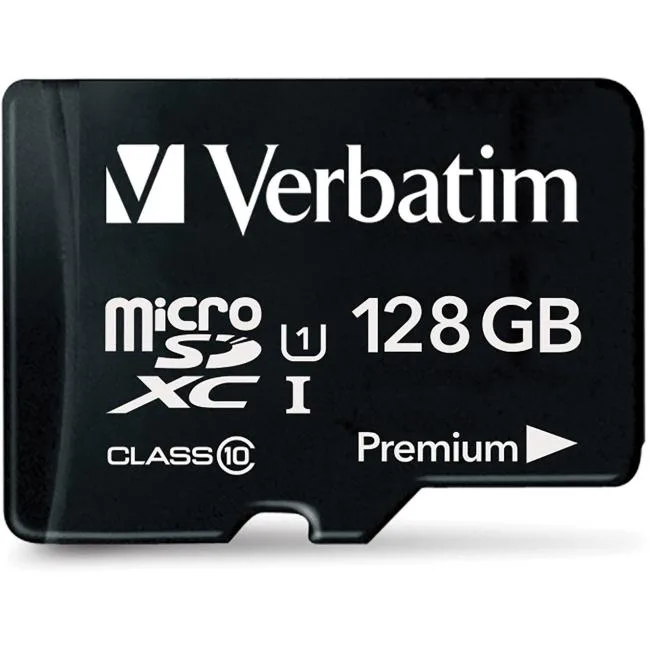 VERBATIM Verbatim 44085 128GB microSDXC memory card — product photo