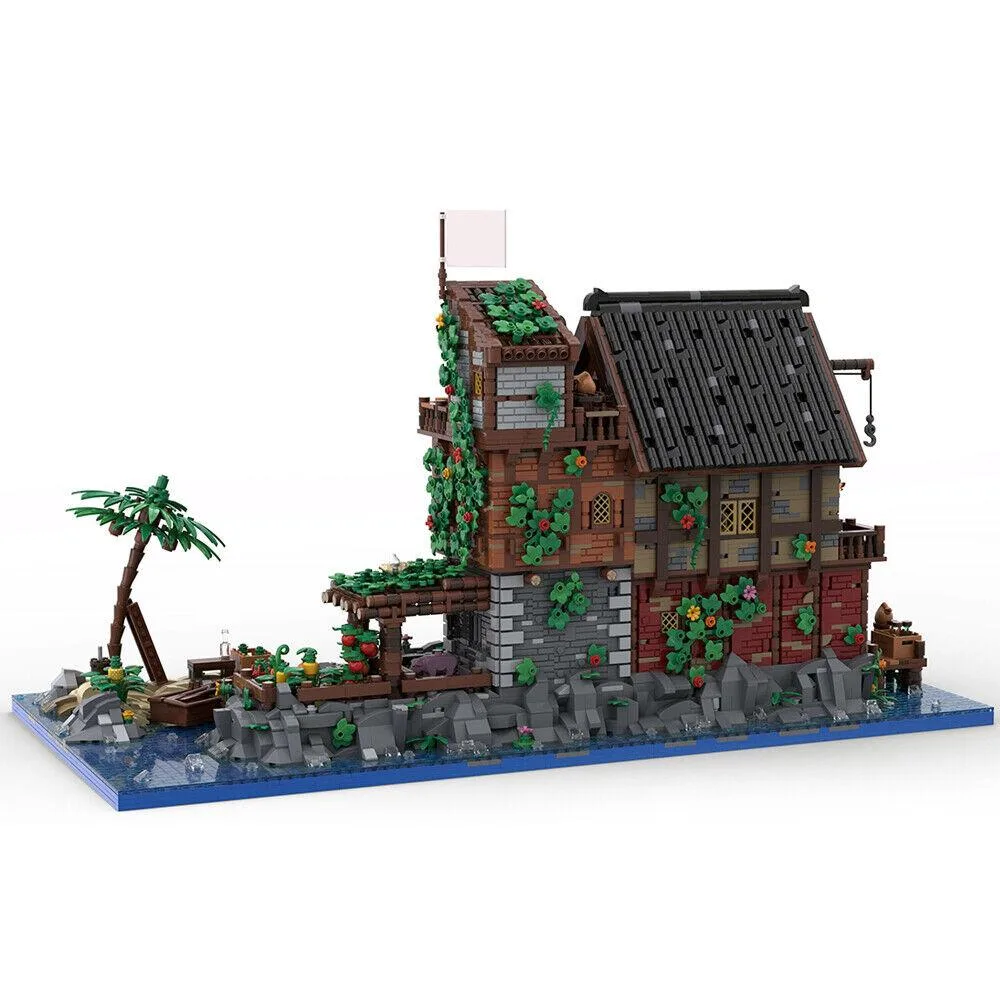 ZITIANYOUBUILD ZITIANYOUBUILD MOC-126702 Medieval Pirate's Refuge 8624 Parts — product photo