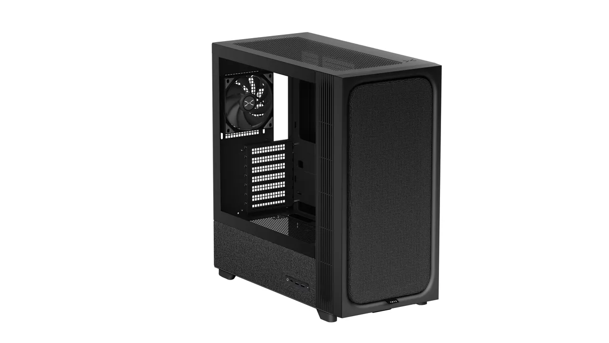 TRYX TRYX C-F500F-FM1E-G0K FLOVA Black Mid-Tower ATX PC Case — product photo