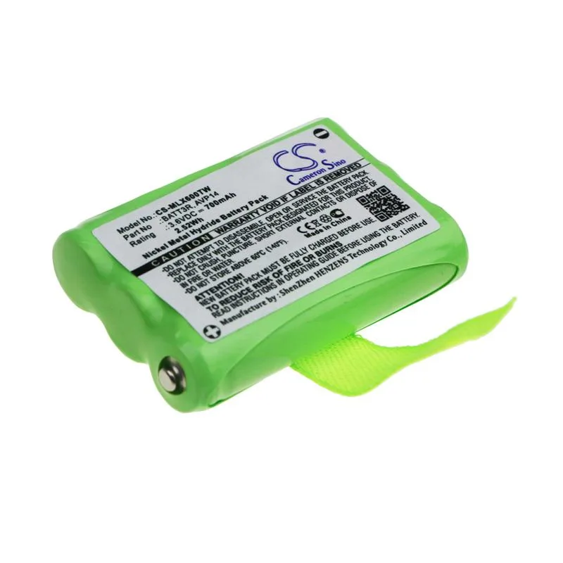 Estry Estry LXT600 3.6V 700mAh Ni-MH standard battery — product photo