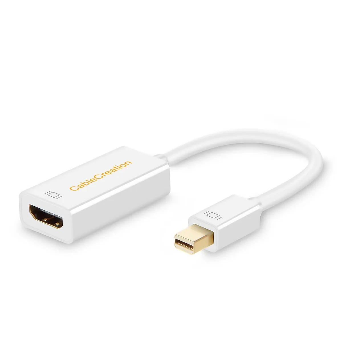 Vszerda Vszerda Mini DisplayPort to HDMI adapter white 0.5ft 4K@30Hz — product photo