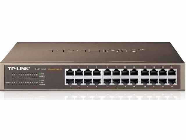TP-Link TP-Link TL-SG1024D 24-port GB desktop rackmount network switch — product photo