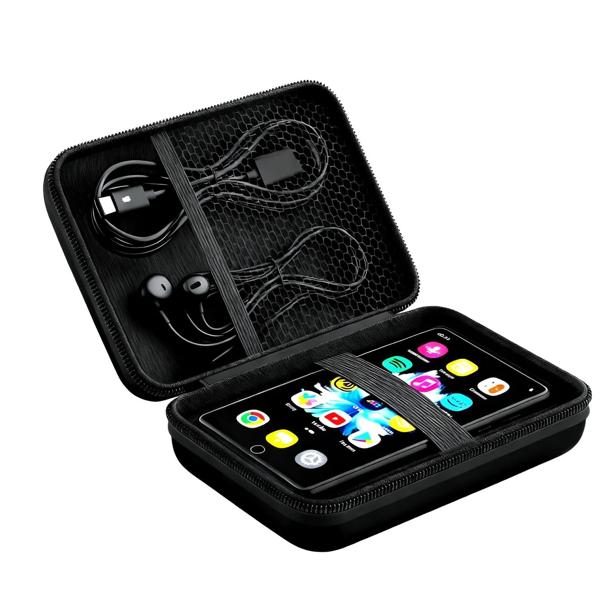  ZBORH MP3/MP4 Player Case Black for G12 G16 G18 4.02in — product photo
