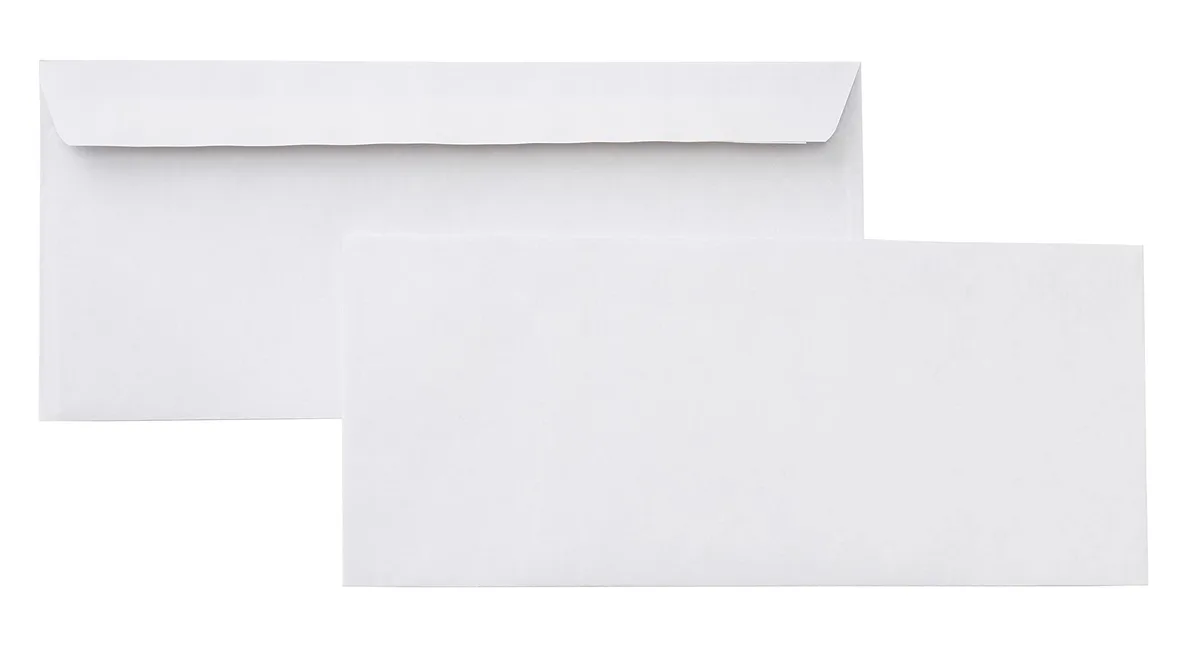  Amazon Basics AMZP5 #10 Security-Tinted Self-Seal Envelopes 24 lb 500 Pack — product photo