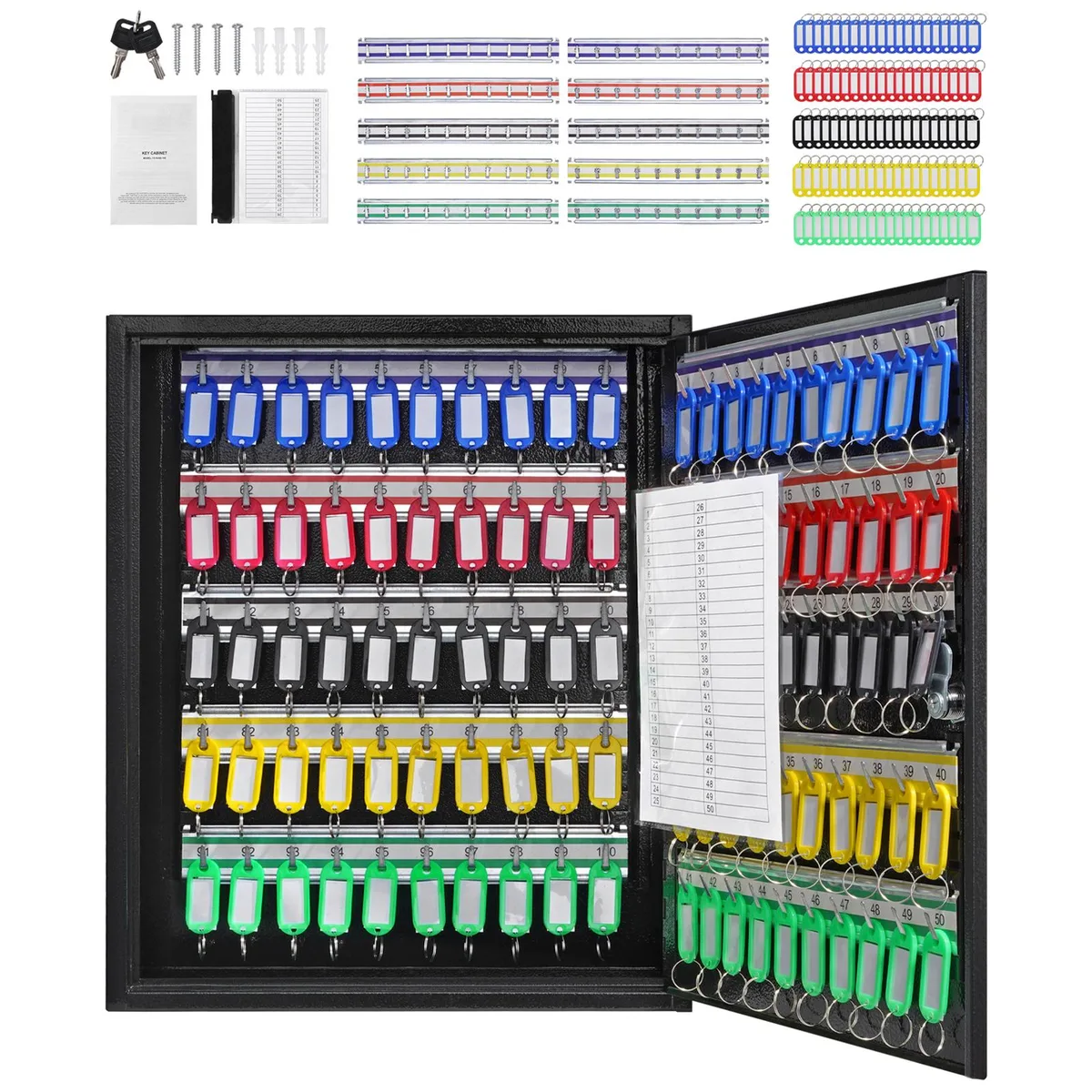 VEVOR VEVOR YX-K450-100 Key Cabinet 100 Keys Steel — product photo