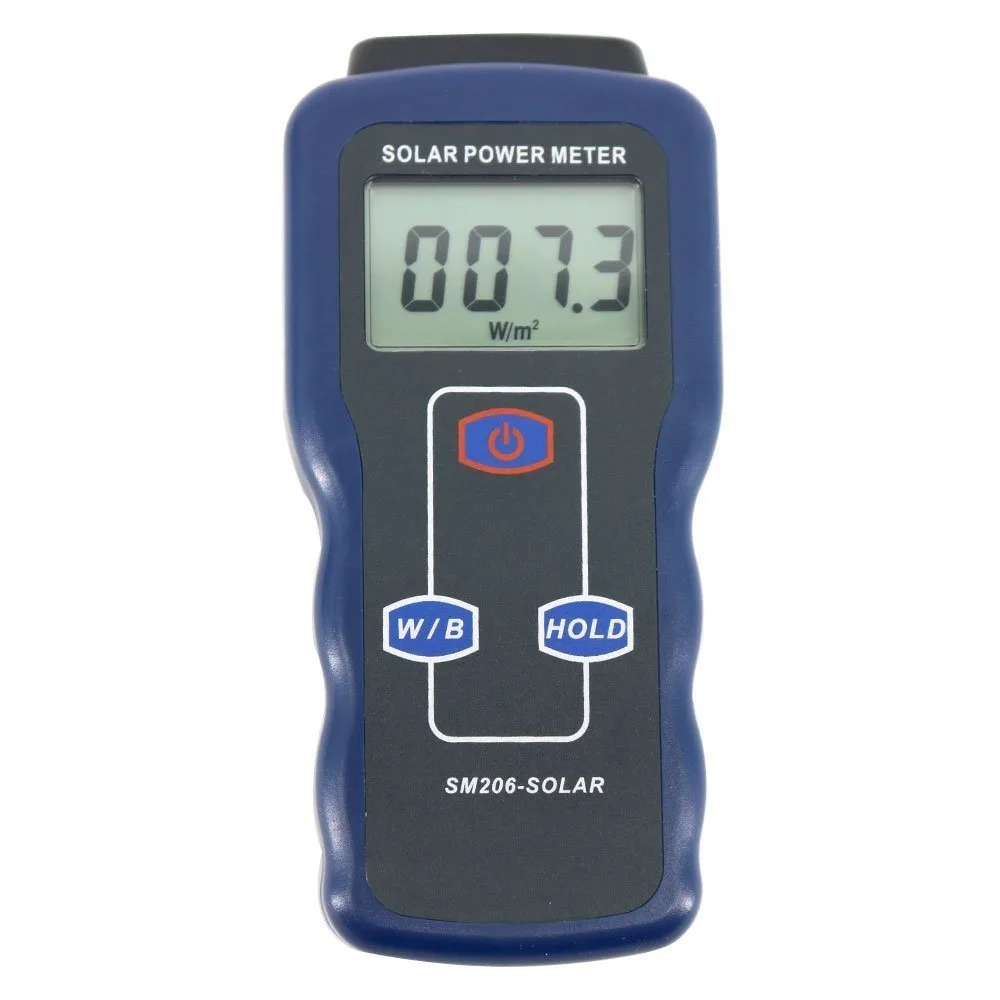TeKit TeKit SM206 Solar Power Meter 0.1–3999 W/m² Data Hold Peak Hold — product photo