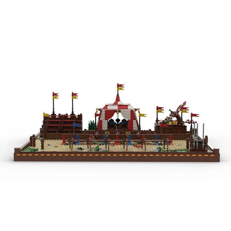 ZITIANYOUBUILD ZITIANYOUBUILD MOC-208896 Medieval Village Jousting Tourney 1874PCS — product photo