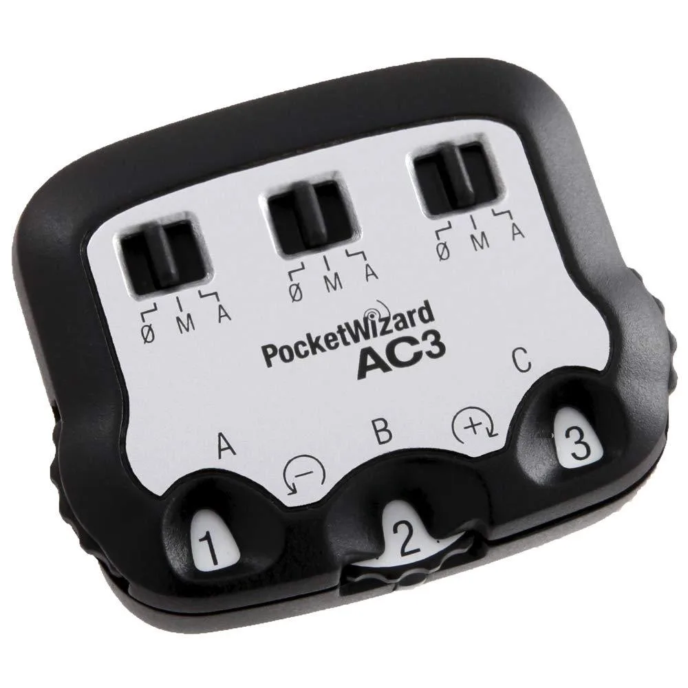 PocketWizard PocketWizard AC3 ZoneController for Canon cameras, black — product photo