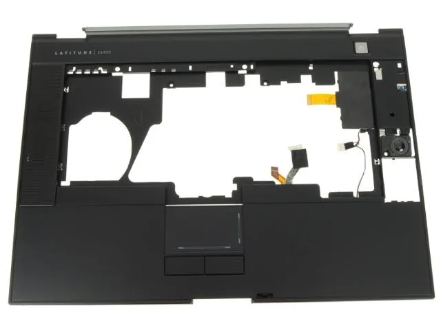 Dell Latitude E6500 palmrest with touchpad, smart card reader, speakers and power button
